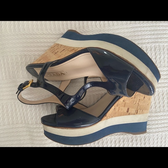 Prada Wedge Sandals - Picture 2 of 5